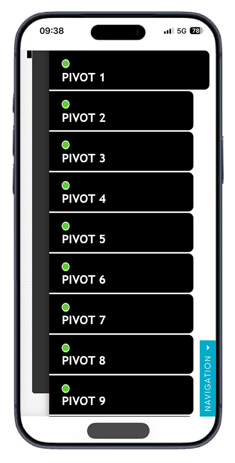OpalPivot SCADA Menü
